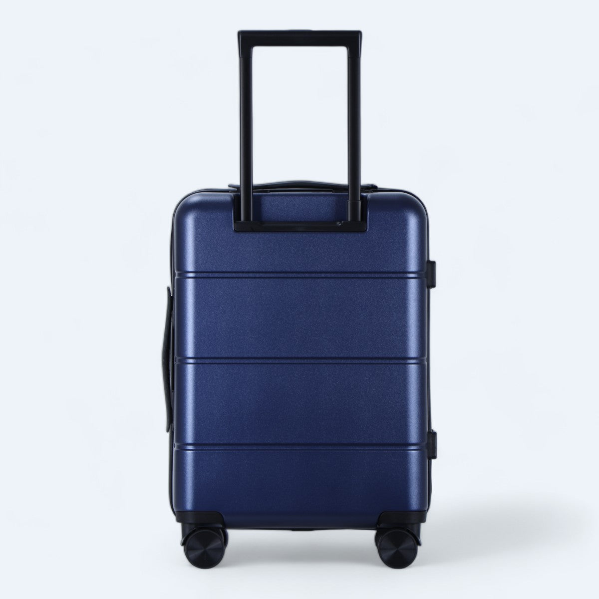 Blå Blauw = Journeylife explorer kabinekuffert i blå bagsiden